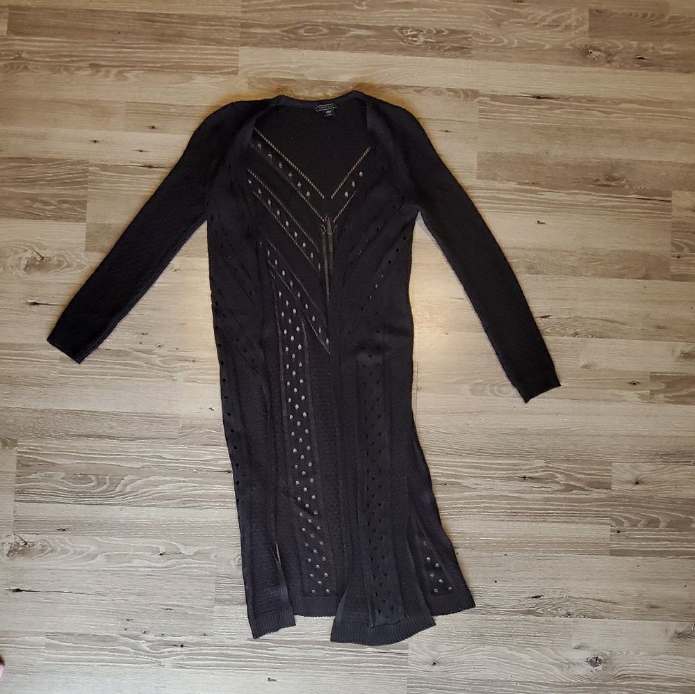Knit Long Cardigan